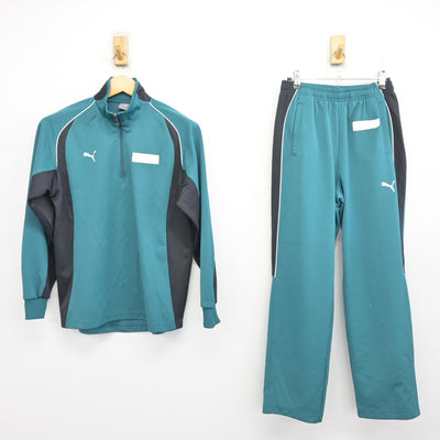 【中古】大阪府 箕面自由学園高等学校 女子制服 2点 (ジャージ 上・ジャージ 下) sf098721