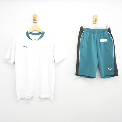 【中古】大阪府 箕面自由学園高等学校 女子制服 2点 (体操服 上・体操服 下) sf098722