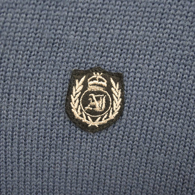 【中古】北海道 札幌英藍高等学校 男子制服 2点 (ニット・シャツ) sf098757