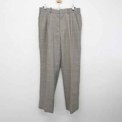 【中古】大阪府 登美丘高等学校 男子制服 3点 (ブレザー・ニットベスト・ズボン) sf098762