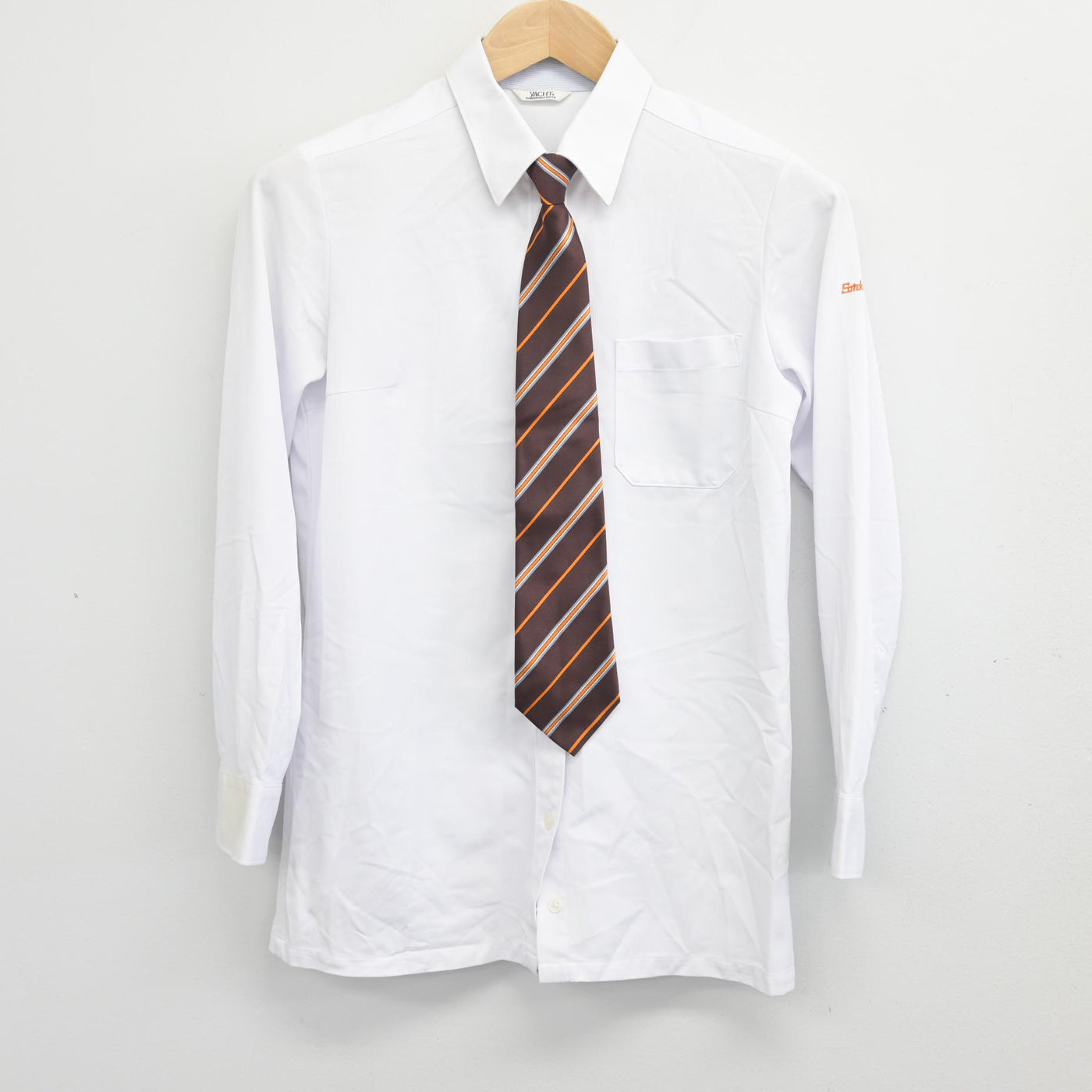 【中古】広島県 崇徳高等学校 女子制服 4点 (ブレザー・シャツ・スカート) sf098768