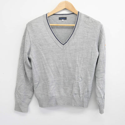 【中古】広島県 崇徳高等学校 女子制服 2点 (ニットベスト・ニット) sf098770