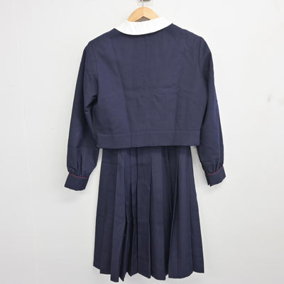 【中古】大阪府 帝塚山学院高等学校 女子制服 3点 (ブレザー・スカート) sf098776