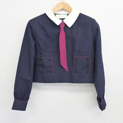【中古】大阪府 帝塚山学院高等学校 女子制服 3点 (ブレザー・スカート) sf098776
