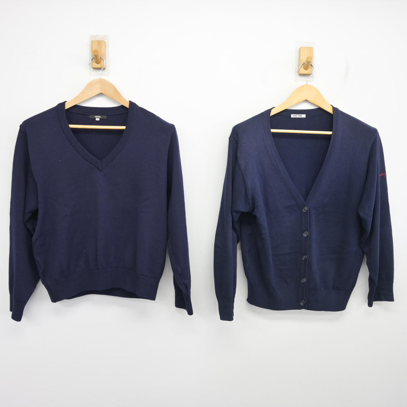 【中古】大阪府 帝塚山学院高等学校 女子制服 2点 (ニット・ニット) sf098777