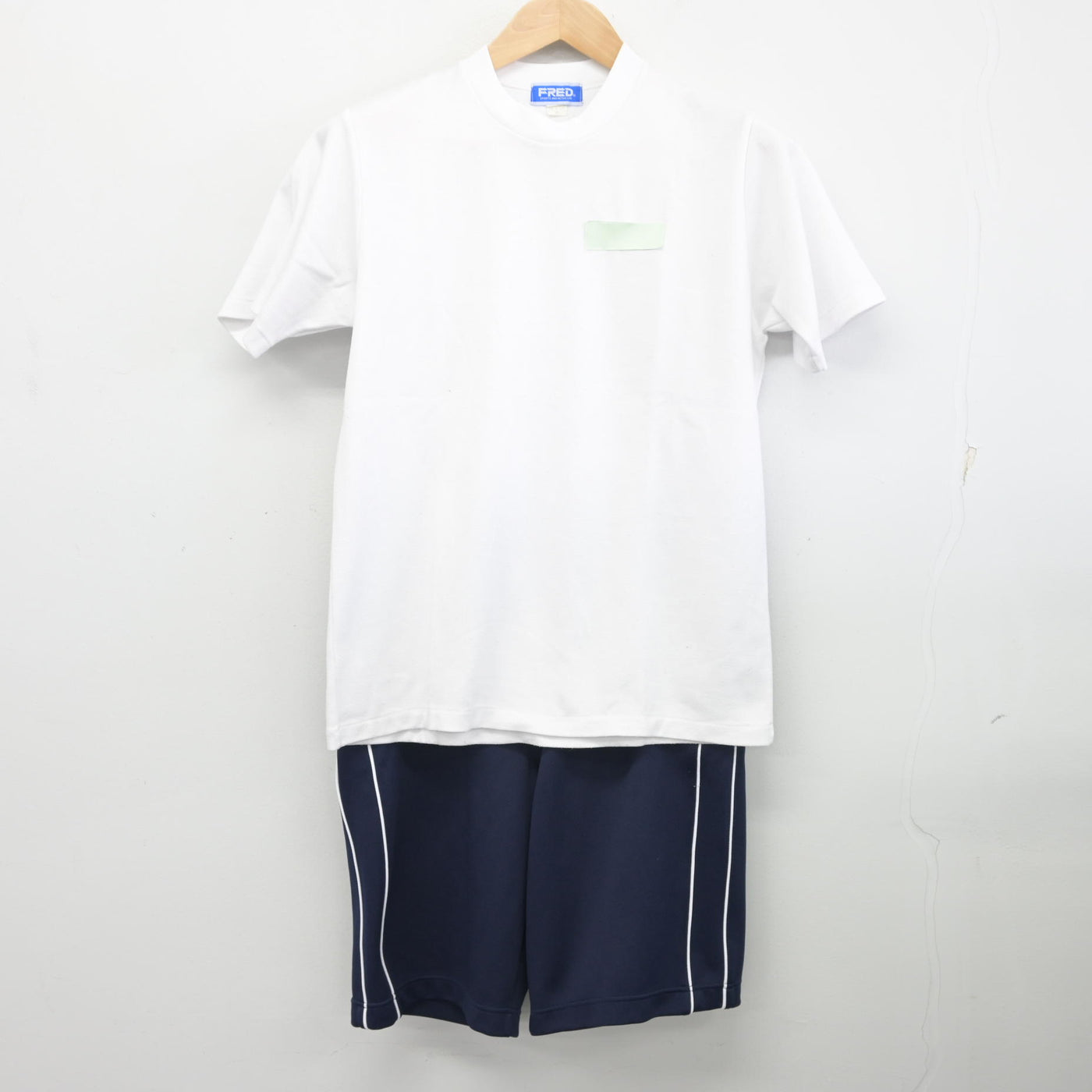 【中古】大阪府 帝塚山学院高等学校 女子制服 2点 (体操服 上・体操服 下) sf098781