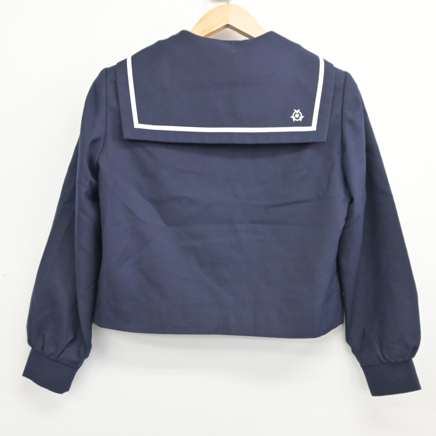 【中古】鳥取県 智頭中学校 女子制服 3点 (セーラー服・スカート) sf098789