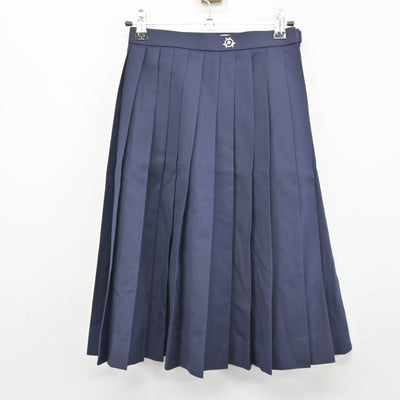 【中古】鳥取県 智頭中学校 女子制服 3点 (セーラー服・スカート) sf098789
