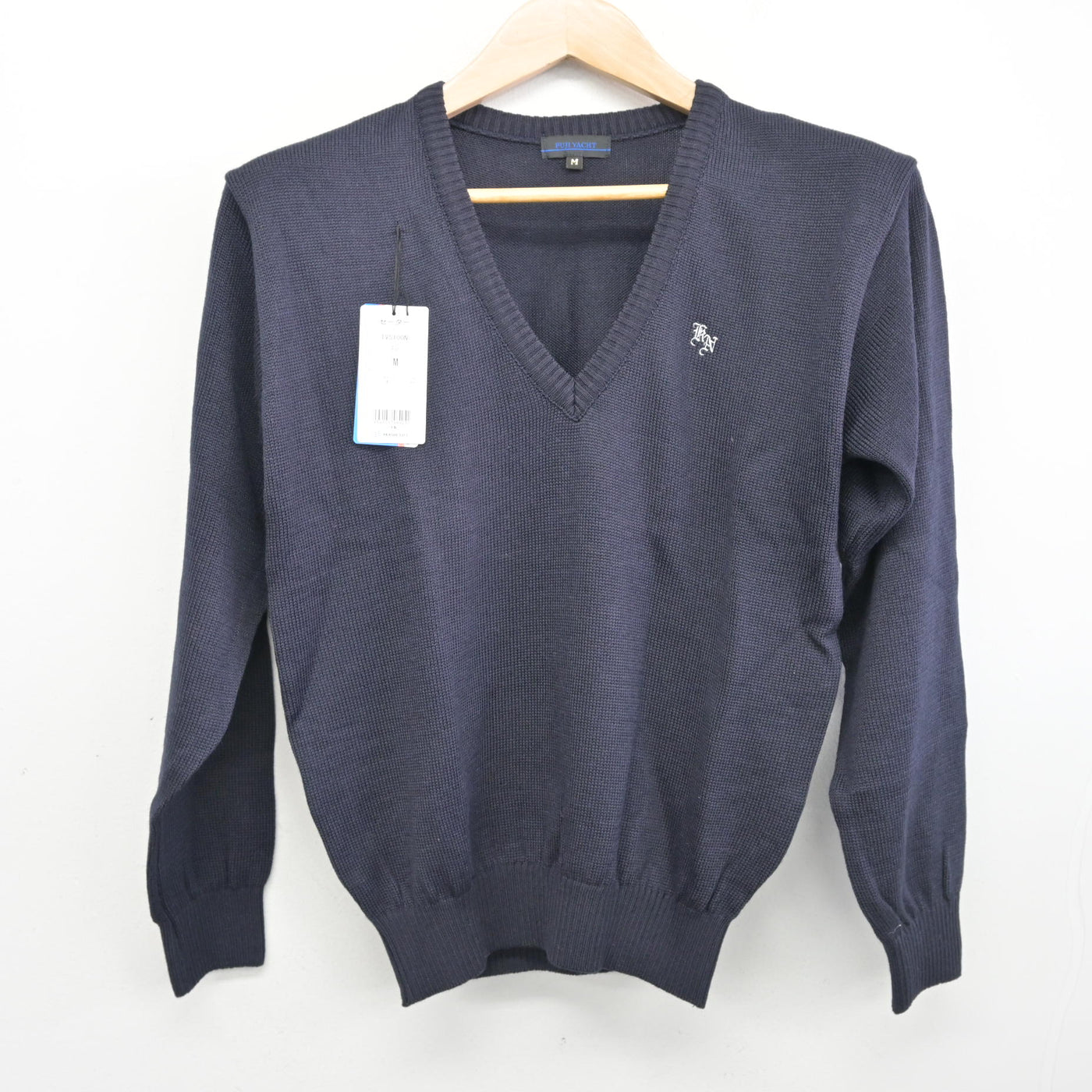 【中古】三重県 桑名西高等学校 女子制服 3点 (ニット・スカート) sf098796