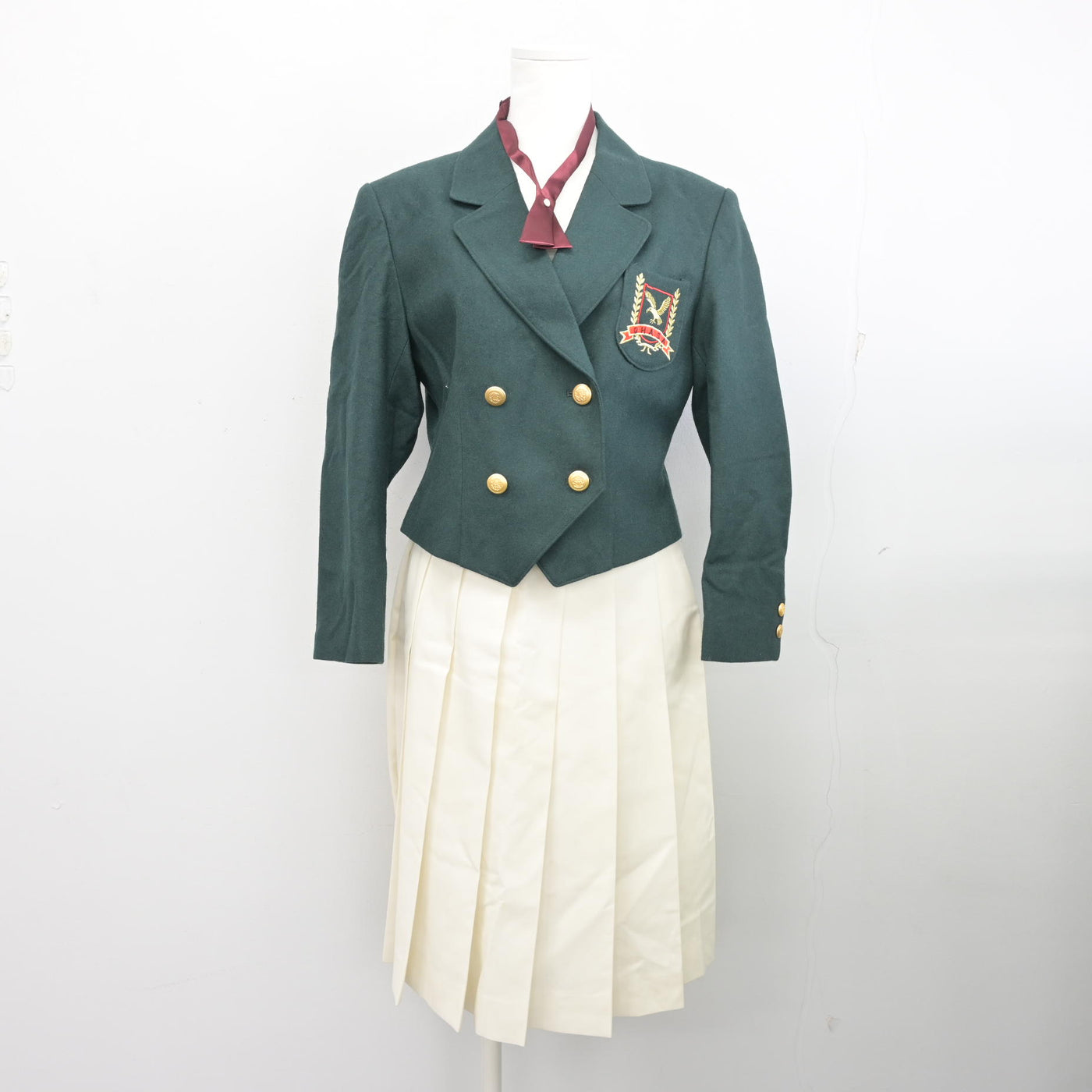【中古】北海道 北海道大麻高等学校/吹奏楽部ユニフォーム 女子制服 3点 (部活ユニフォーム 上・部活ユニフォーム 下) sf098801