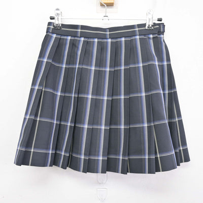 【中古】神奈川県 寒川高等学校 女子制服 3点 (ニット・スカート) sf098804