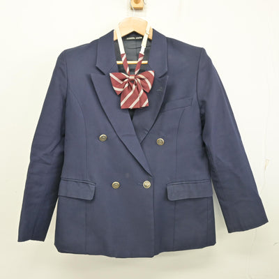 【中古】東京都 武蔵野北高等学校 女子制服 4点 (ブレザー・スカート) sf098811