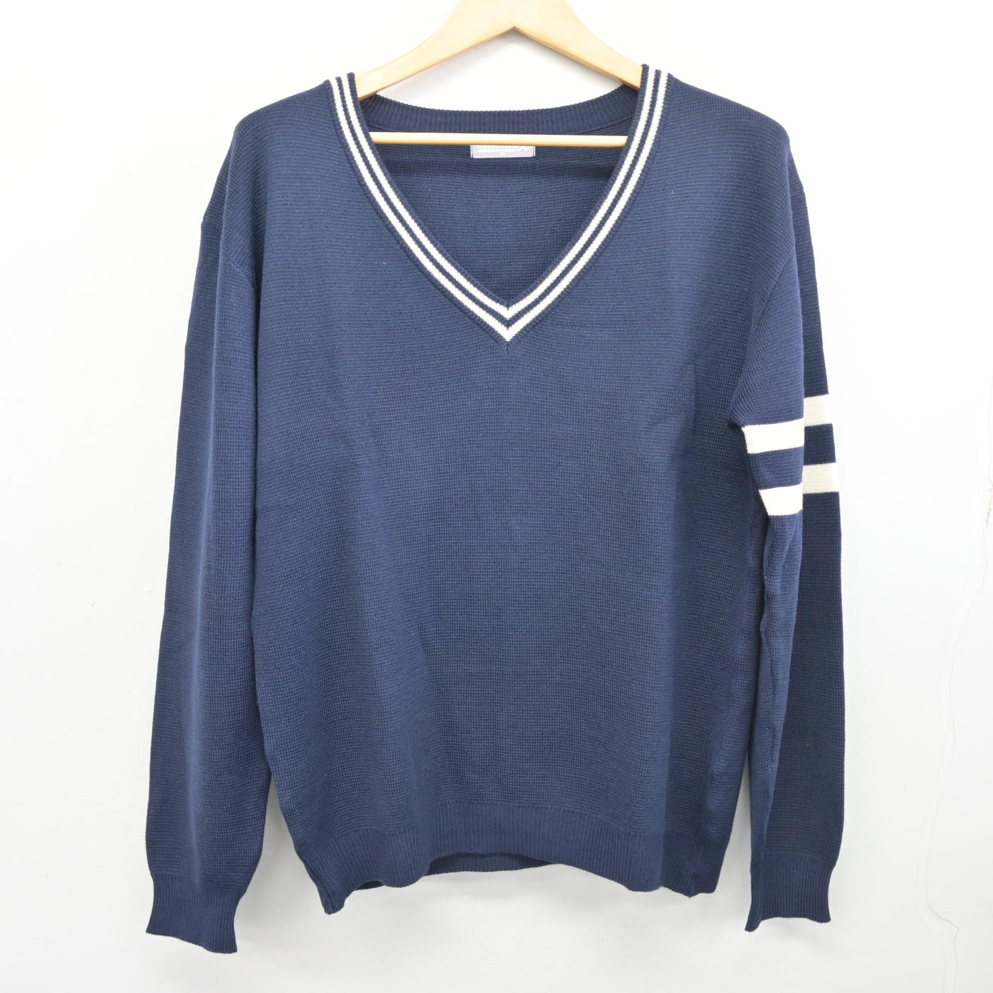 【中古】東京都 東京家政学院高等学校 女子制服 4点 (ニット・シャツ・スカート) sf098813