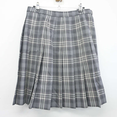 【中古】東京都 東京家政学院高等学校 女子制服 4点 (ニットベスト・シャツ・スカート) sf098816