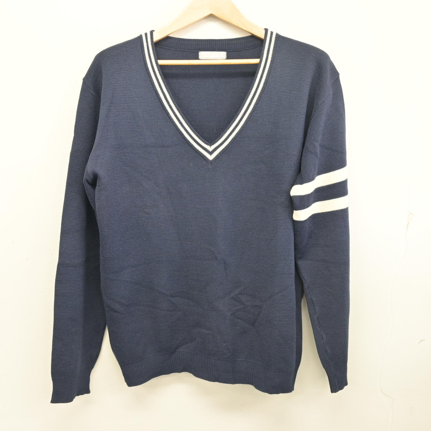 【中古】東京都 東京家政学院高等学校 女子制服 4点 (ニット・シャツ・スカート) sf098817