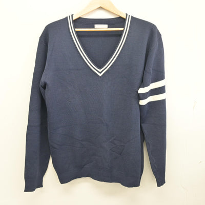 【中古】東京都 東京家政学院高等学校 女子制服 4点 (ニット・シャツ・スカート) sf098817