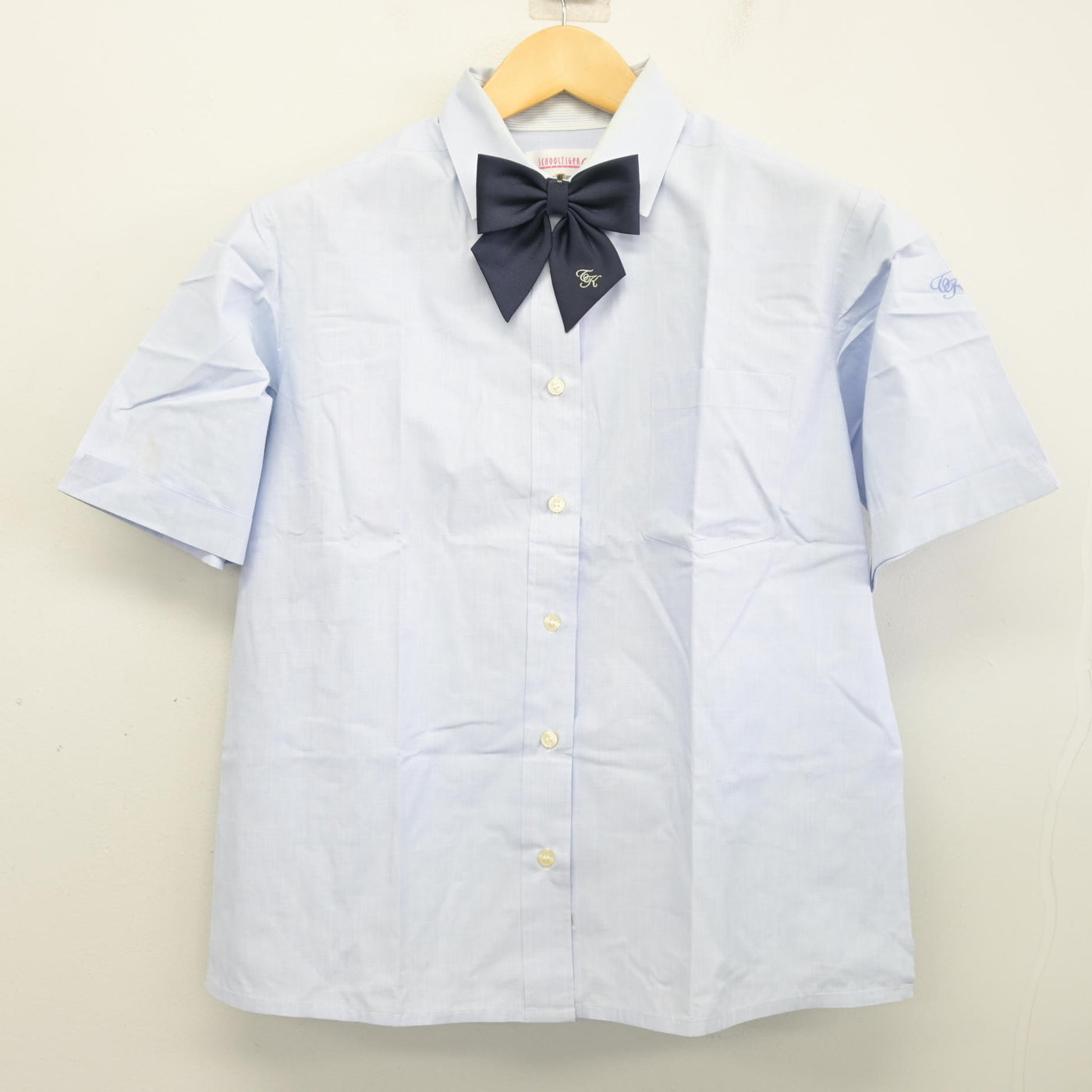 【中古】東京都 東京家政学院高等学校 女子制服 3点 (ニットベスト・シャツ) sf098821