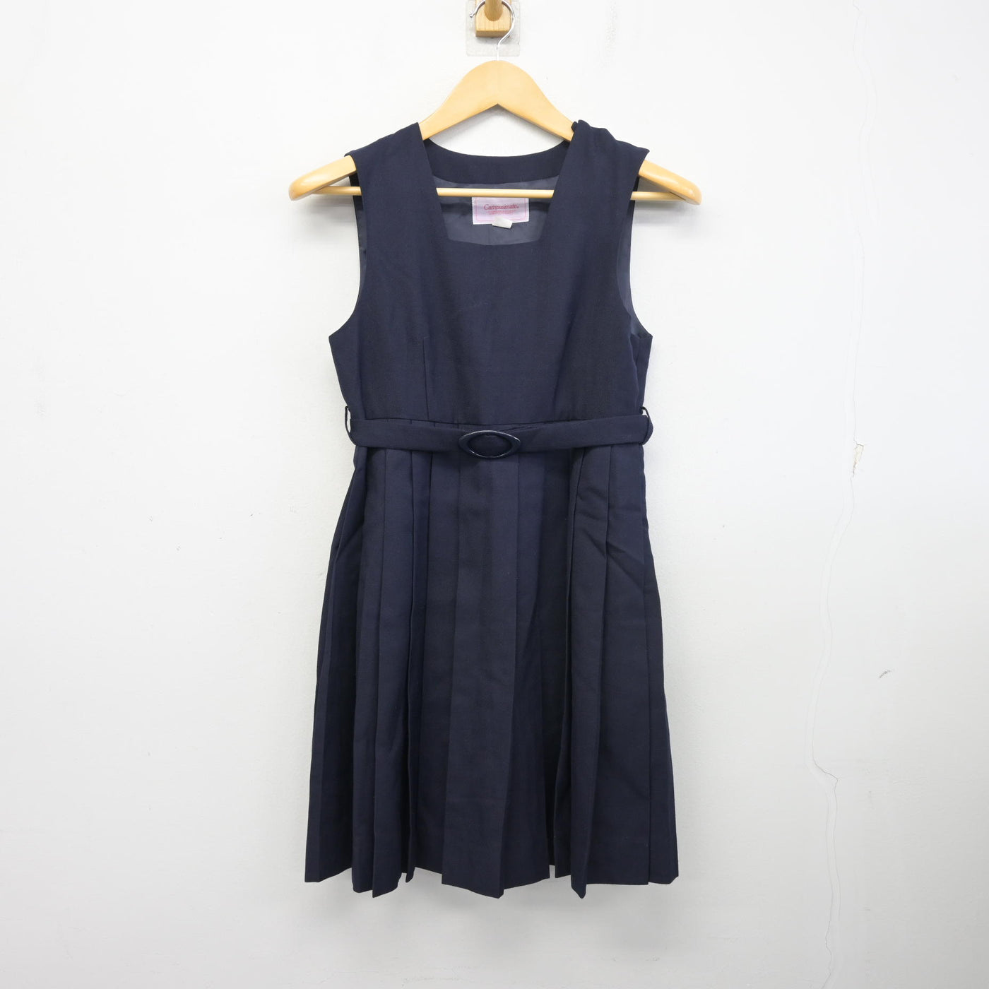 【中古】神奈川県 寒川中学校 女子制服 3点 (セーラー服・ジャンパースカート) sf098825