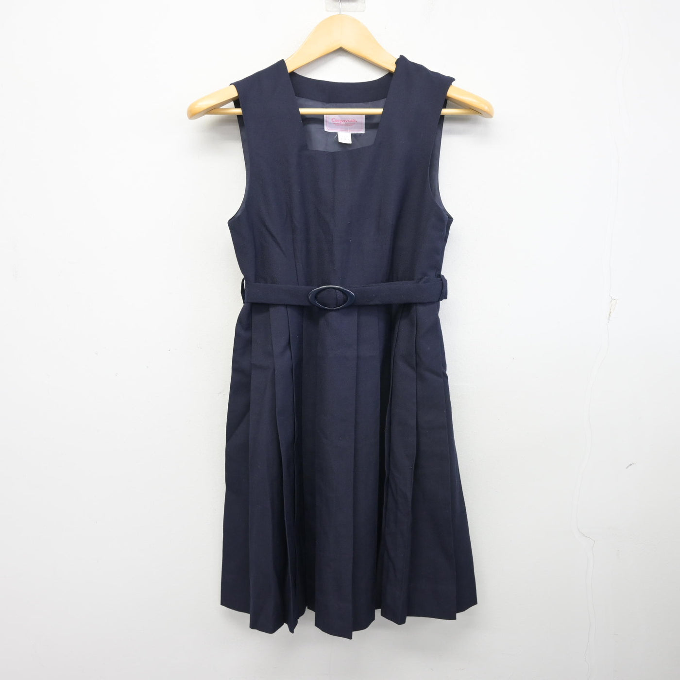 【中古】神奈川県 寒川中学校 女子制服 3点 (セーラー服・ジャンパースカート) sf098826