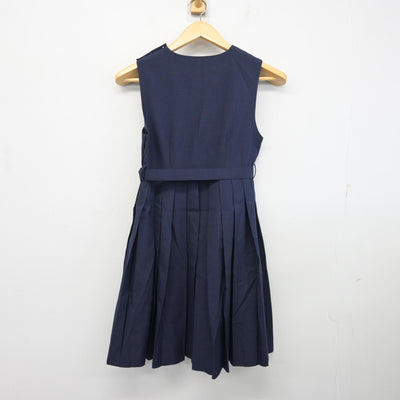 【中古】神奈川県 寒川中学校 女子制服 1点 (ジャンパースカート) sf098828