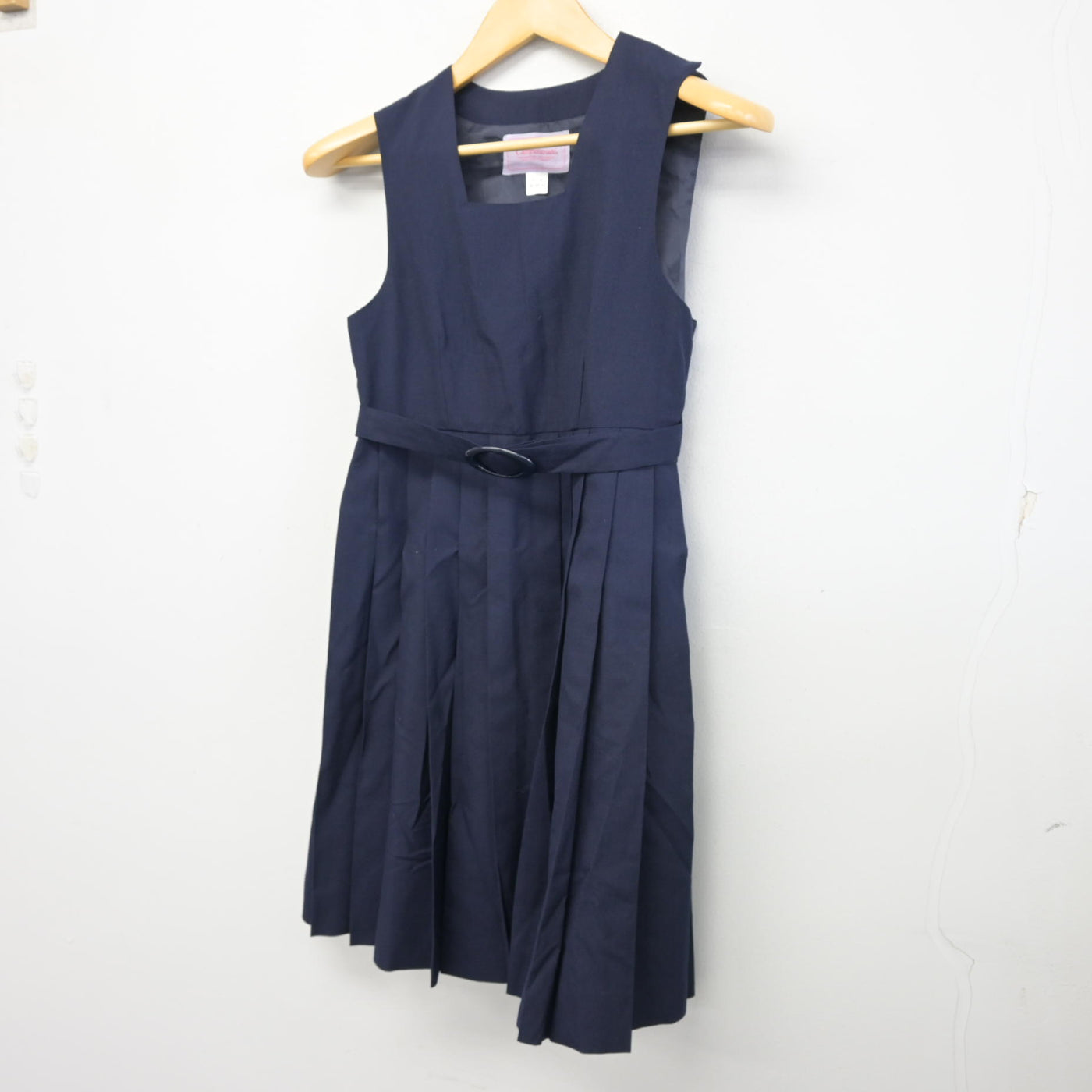 【中古】神奈川県 寒川中学校 女子制服 1点 (ジャンパースカート) sf098828