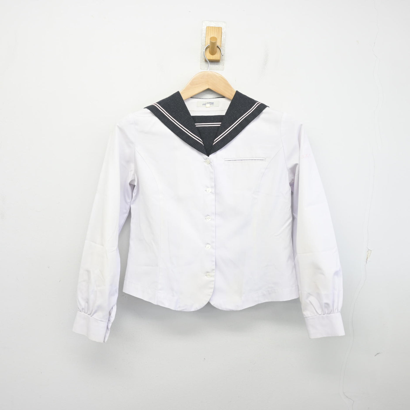 【中古】広島県 瀬戸内高等学校 女子制服 2点 (ブラウス) sf098833