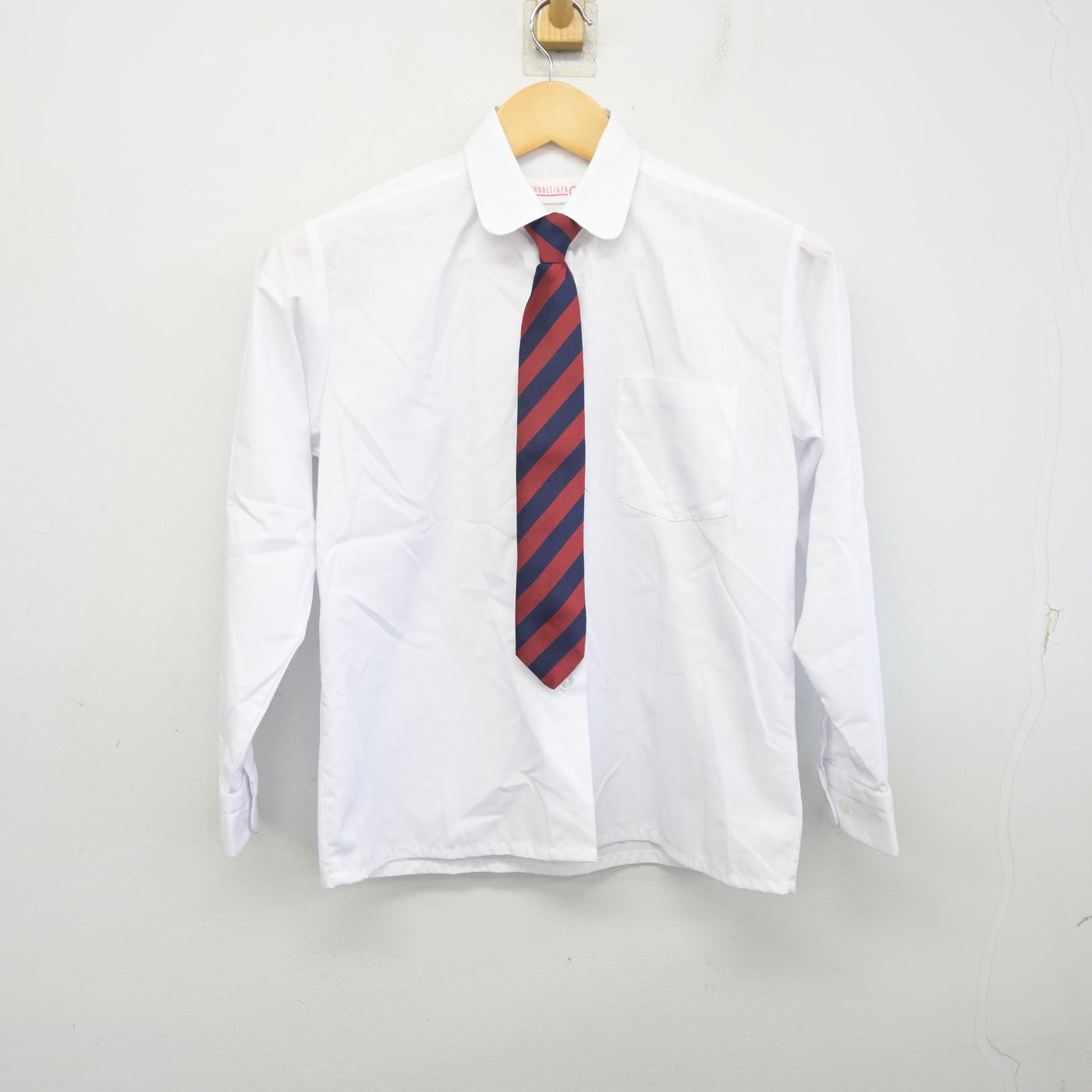 【中古】北海道 網走市立第二中学校 女子制服 5点 (ブレザー・ベスト・シャツ・スカート) sf098834