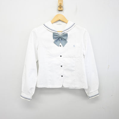 【中古】愛知県 愛知啓成高等学校 女子制服 4点 (ニットベスト・ブラウス・スカート) sf098845