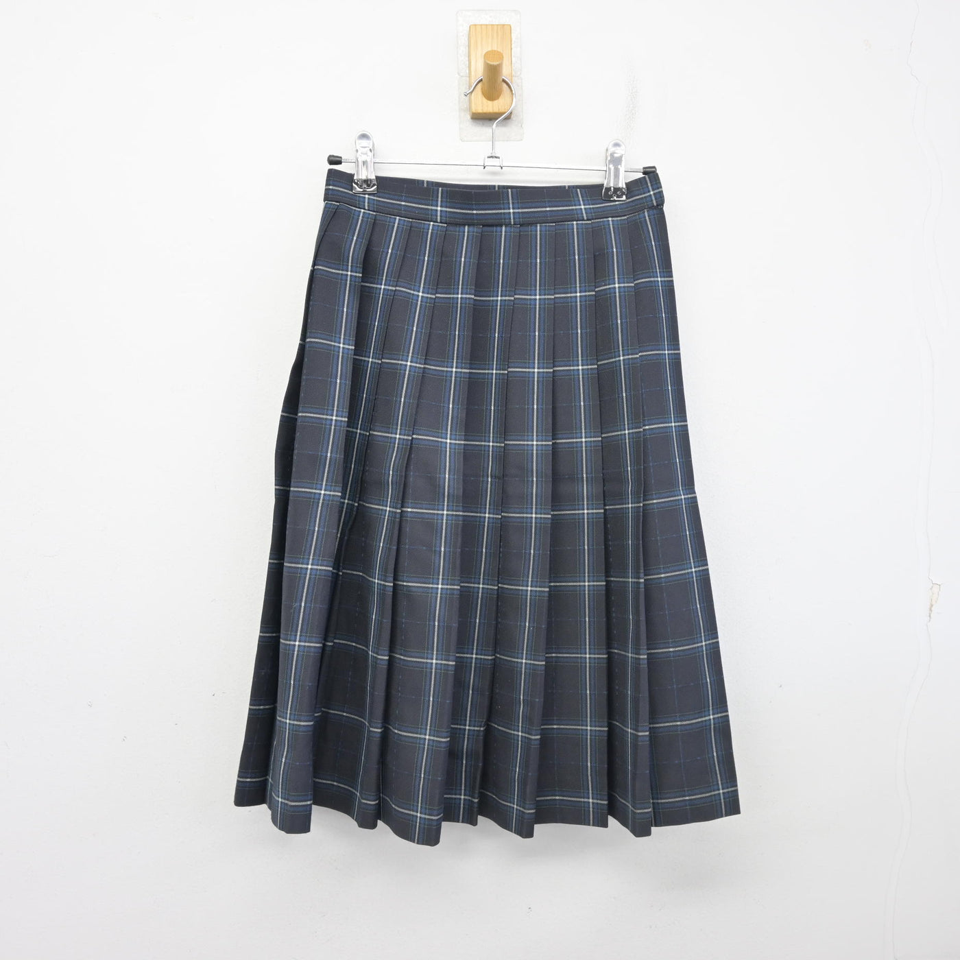 【中古】愛知県 愛知啓成高等学校 女子制服 4点 (ニットベスト・ブラウス・スカート) sf098845
