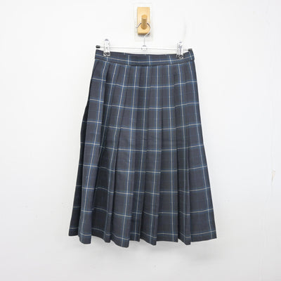 【中古】愛知県 愛知啓成高等学校 女子制服 4点 (ニットベスト・ブラウス・スカート) sf098845
