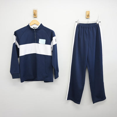 【中古】愛知県 愛知啓成高等学校 女子制服 2点 (ジャージ 上・ジャージ 下) sf098849