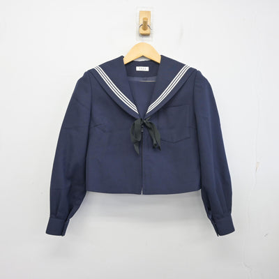 【中古】愛知県 尾西第一中学校/旧制服 女子制服 4点 (セーラー服・スカート) sf098850