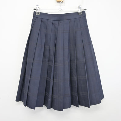 【中古】岡山県 岡山東商業高等学校 女子制服 3点 (ブラウス・スカート) sf098852