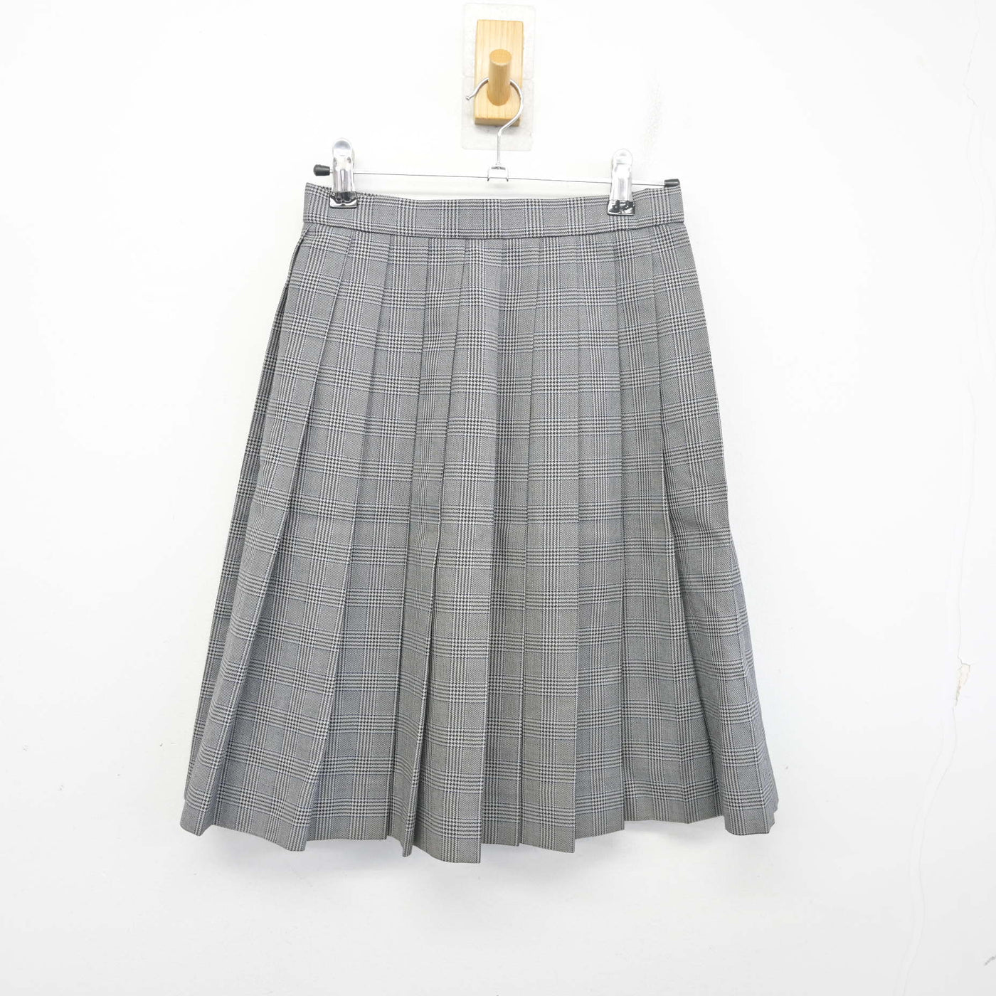 【中古】岡山県 岡山東商業高等学校 女子制服 5点 (ブレザー・ベスト・シャツ・スカート) sf098853