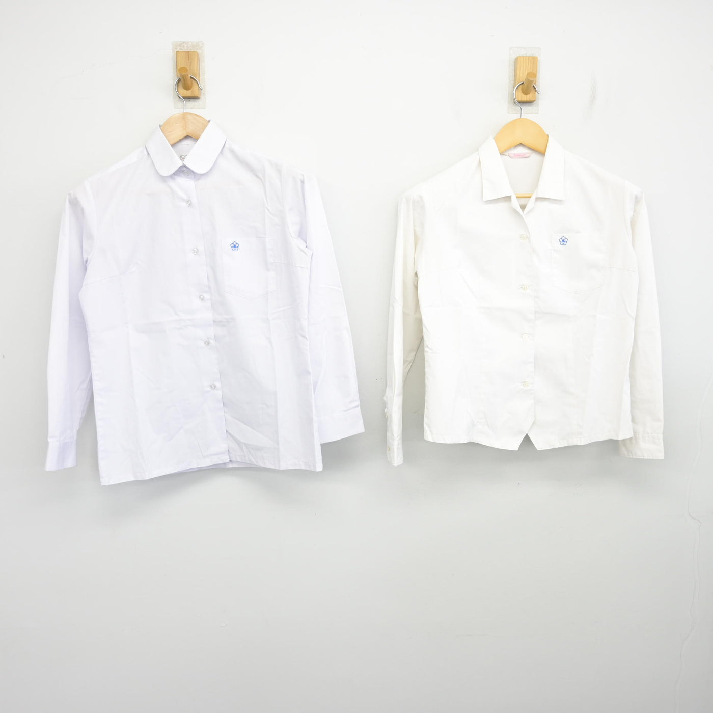 【中古】静岡県 浜北西高等学校 女子制服 2点 (シャツ・ブラウス) sf098860
