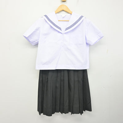 【中古】愛媛県 川之江南中学校 女子制服 2点 (セーラー服・スカート) sf098865