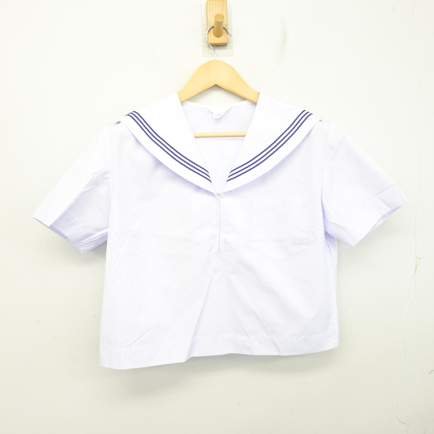 【中古】愛媛県 川之江南中学校 女子制服 2点 (セーラー服・スカート) sf098865