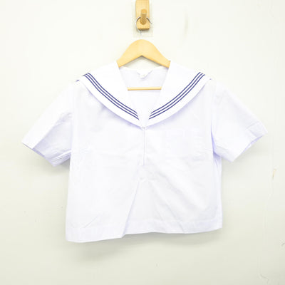 【中古】愛媛県 川之江南中学校 女子制服 2点 (セーラー服・スカート) sf098865
