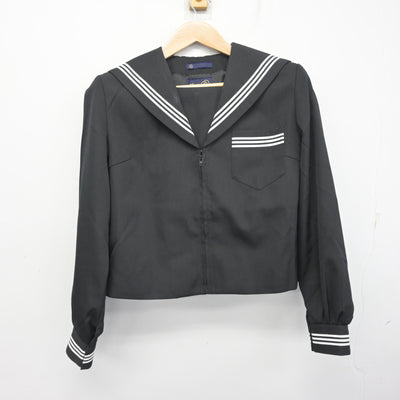 【中古】愛媛県 川之江南中学校 女子制服 2点 (セーラー服・スカート) sf098866