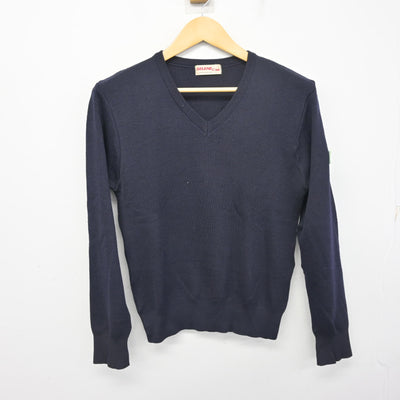【中古】茨城県 坂東総合高等学校 女子制服 2点 (ニット・スカート) sf098870