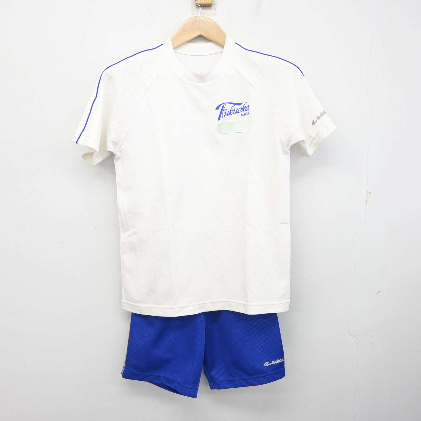 【中古】富山県 福岡高等学校 女子制服 2点 (体操服 上・体操服 下) sf098885