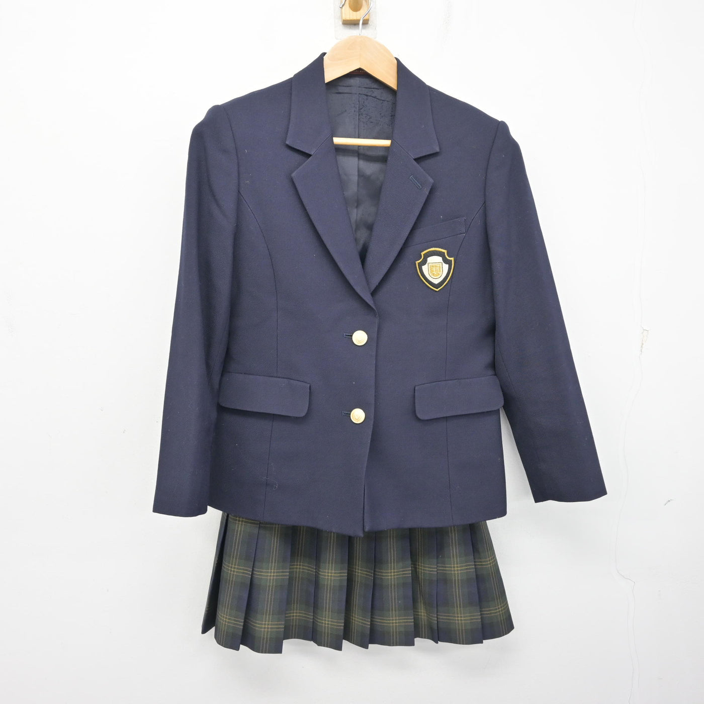 【中古】東京都 保谷高等学校 女子制服 2点 (ブレザー・スカート) sf098894