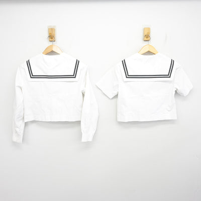 【中古】愛知県 大府北中学校 女子制服 2点 (セーラー服) sf098895