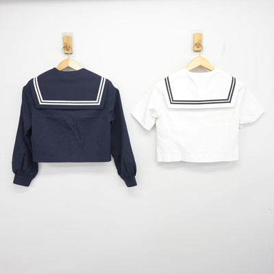 【中古】愛知県 大府北中学校 女子制服 2点 (セーラー服・セーラー服) sf098896