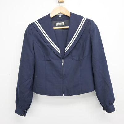 【中古】愛知県 大府北中学校 女子制服 2点 (セーラー服・セーラー服) sf098897