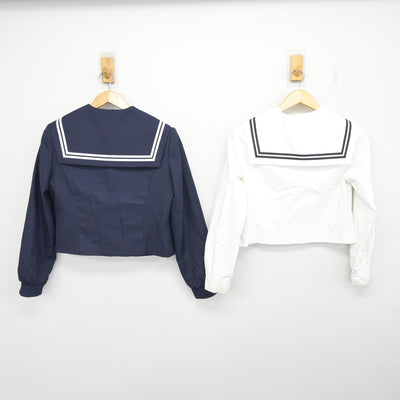 【中古】愛知県 大府北中学校 女子制服 2点 (セーラー服・セーラー服) sf098897