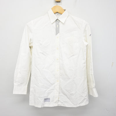 【中古】兵庫県 鳴尾高等学校 女子制服 3点 (ブレザー・シャツ・スカート) sf098899