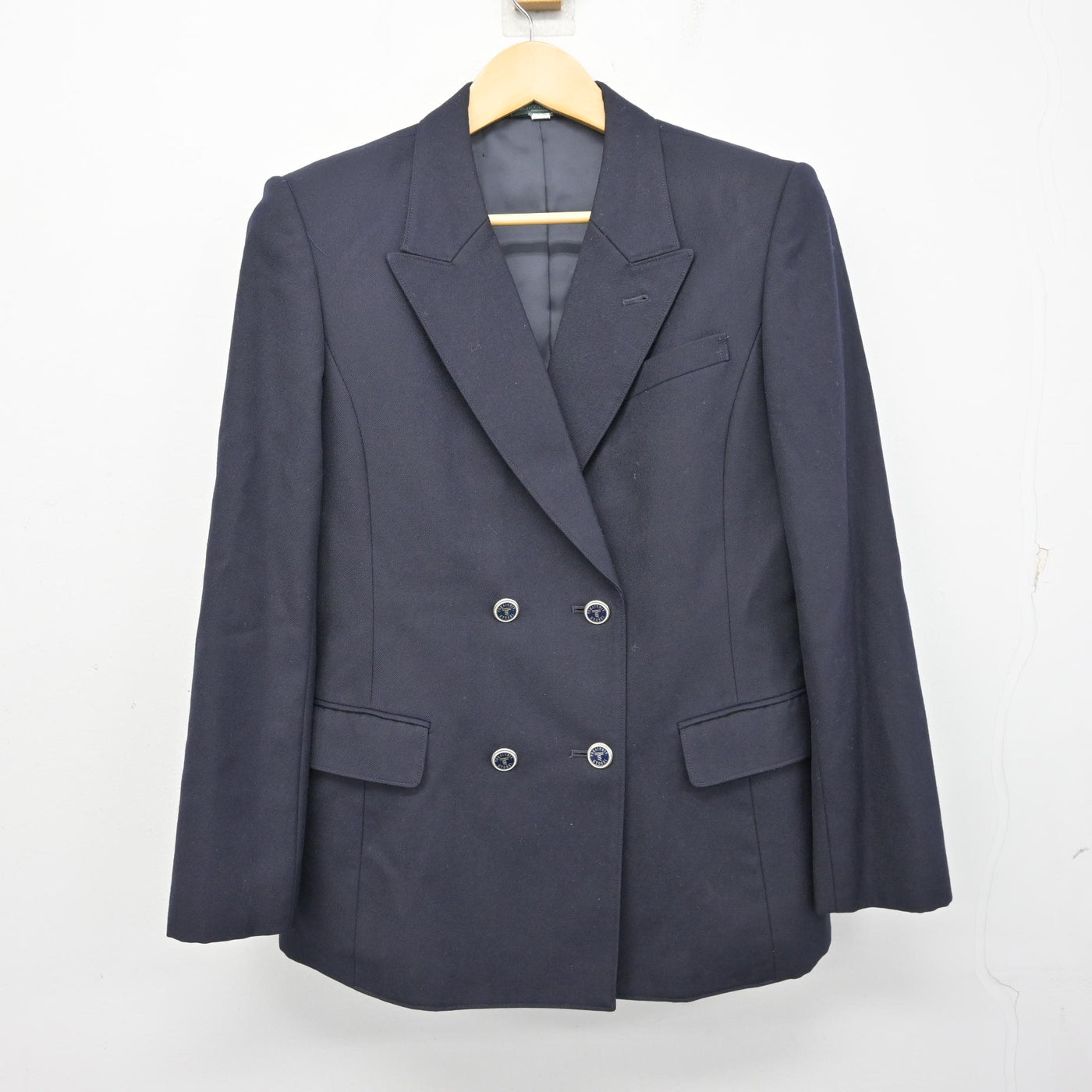 【中古】大阪府 東海大学付属大阪仰星高等学校・中等部 女子制服 3点 (ブレザー・スカート) sf098902