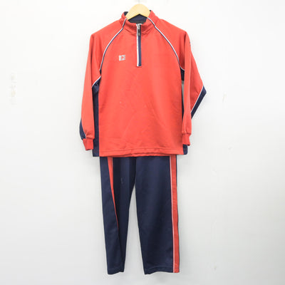 【中古】岡山県 総社南高等学校 女子制服 2点 (ジャージ 上・ジャージ 下) sf098914