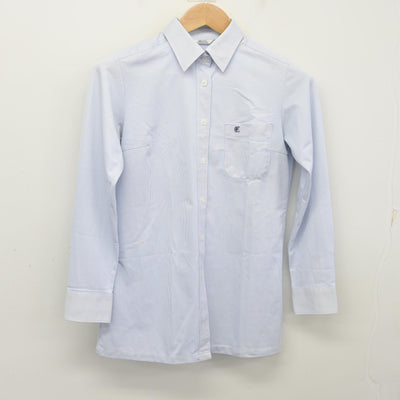 【中古】静岡県 浜松東高等学校 女子制服 2点 (ニット・シャツ) sf098918